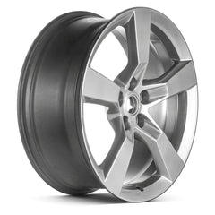 20" x 8" Alloy Remanufactured Wheel with 5 x 120 Bolt Pattern for Chevy Camaro 2010-2015 - Silver