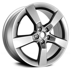 LKQ Corp - 5-Spoke Smoked Silver 20x9 Alloy Factory Wheel for Chevy Camaro 2010-2013