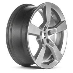 LKQ Corp - 5-Spoke Smoked Silver 20x9 Alloy Factory Wheel for Chevy Camaro 2010-2013