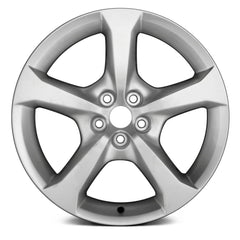 20" x 8" Alloy Remanufactured Wheel with 5 x 120 Bolt Pattern for Chevrolet Camaro 2012–2015 - Light Silver