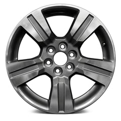 LKQ Corp - 5-Spoke Slow Machined and Medium Charcoal Metallic 18x8.5 Alloy Factory Wheel for Chevy Colorado 2015-2017