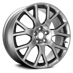 18" x 7.5" Alloy Remanufactured Wheel with 5 x 105 Bolt Pattern for Chevrolet Sonic 2015–2016 - 
Medium Smoked Hyper Silver