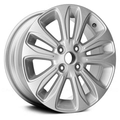 LKQ Corp - 5 V-Spoke Silver 15x6 Alloy Factory Wheel for Chevy Spark 2016-2017