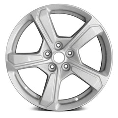 LKQ Corp - 5 Turbine-Spoke Bright Sparkle Silver Metallic 17x7 Alloy Factory Wheel for Chevy Volt 2016-2017