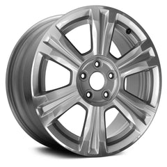 LKQ Corp - 6 I-Spoke Machined and Silver 18x7 Alloy Factory Wheel for GMC Terrain 2016-2017