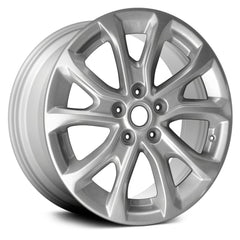 17" x 7" Alloy Remanufactured Wheel with 5 x 114.3 Bolt Pattern for Chevy Equinox 2018 - Silver