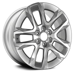 LKQ Corp - Double 5-Spoke Silver 18x7.5 Alloy Factory Wheel for Chevy Traverse 2018-2019
