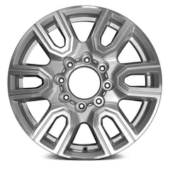 20" x 8.5" Alloy Remanufactured Wheel with 8 x 180 Bolt Pattern for GMC Sierra 2500 2020 - Machined Sparkle Silver