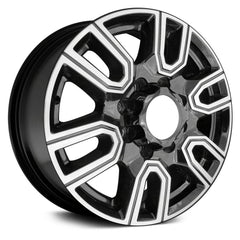 20" x 8.5" Alloy Remanufactured Wheel with 8 x 180 Bolt Pattern for GMC Sierra 2500 2020 - Machined Gloss Black