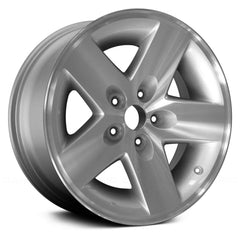 16" x 8" Alloy Remanufactured Wheel with 5 x 114.3 Bolt Pattern for Jeep Wrangler 2002–2006 - Silver