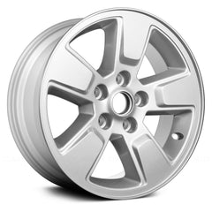 16" x 7" Alloy Remanufactured Wheel with 5 x 114.3 Bolt Pattern for Jeep Compass 2013 - Silver