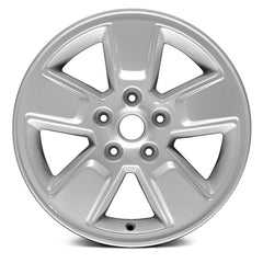 16" x 7" Alloy Remanufactured Wheel with 5 x 114.3 Bolt Pattern for Jeep Compass 2013 - Silver