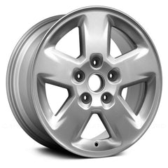 17" x 8" Alloy Remanufactured Wheel with 
5 x 127 Bolt Pattern for Jeep Grand Cherokee 2011-2013 - 
Silver
