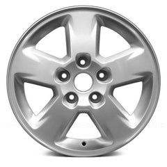 17" x 8" Alloy Remanufactured Wheel with 
5 x 127 Bolt Pattern for Jeep Grand Cherokee 2011-2013 - 
Silver