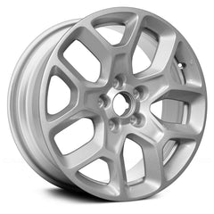 17" x 7" Alloy Remanufactured Wheel with 5 x 110 Bolt Pattern for Jeep Renegade 2015-2017 - Silver