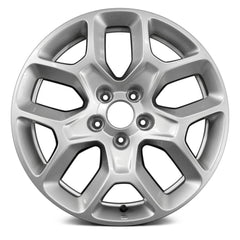 17" x 7" Alloy Remanufactured Wheel with 5 x 110 Bolt Pattern for Jeep Renegade 2015-2017 - Silver
