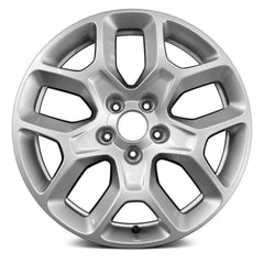 LKQ Corp - 5 Y-Spoke Silver 17x7 Alloy Factory Wheel - Replica for Jeep Renegade 2015-2017