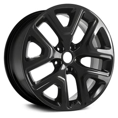 18" x 7" Alloy Remanufactured Wheel with 5 x 110 Bolt Pattern for Jeep Renegade 2015-2018 - Gloss Black