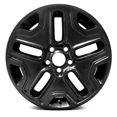 17" x 6.5" Alloy Remanufactured Wheel with 5 x 110 Bolt Pattern for Jeep Renegade 2018 - Black