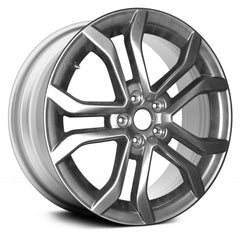 18" x 8" Alloy Remanufactured Wheel with 5 x 108 Bolt Pattern for Ford Fusion 2017 - Silver