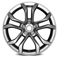 18" x 8" Alloy Remanufactured Wheel with 5 x 108 Bolt Pattern for Ford Fusion 2017-2019 - Dark Charcoal