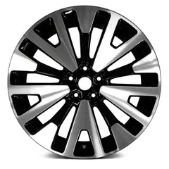LKQ Corp - 10-Spoke Machined Dark Charcoal 19x7 Alloy Factory Wheel for Ford Escape 2020-2021