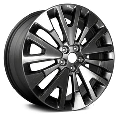 LKQ Corp - 10-Spoke Machined Dark Charcoal 19x7 Alloy Factory Wheel for Ford Escape 2020-2021