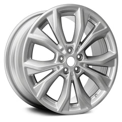 20" x 8" Alloy Replica Wheel with 5 x 114.3 Bolt Pattern for Ford Explorer 2020-2021 - Medium Silver Metallic