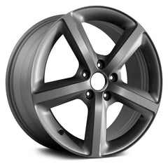 LKQ Corp - 5-Spoke Machined and Medium Charcoal Metallic 20x9 Alloy Factory Wheel for Audi Q7 2007-2015