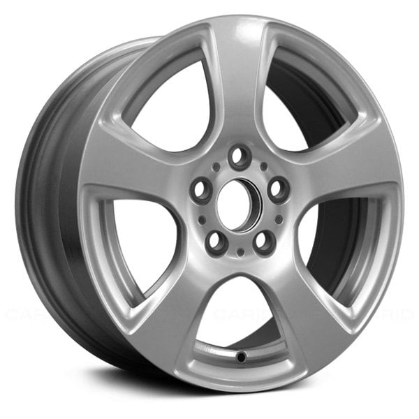 17" x 8" Alloy Remanufactured Wheel with 
5 x 120 Bolt Pattern for BMW 3-Series 2006-2013 - 
Silver