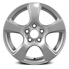 17" x 8" Alloy Remanufactured Wheel with 
5 x 120 Bolt Pattern for BMW 3-Series 2006-2013 - 
Silver