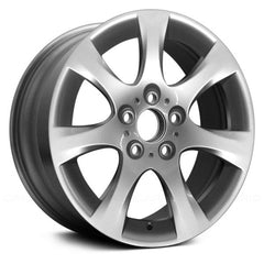 17" x 8" Alloy Remanufactured Wheel with 
5 x 120 Bolt Pattern for BMW 3-Series 2006-2013 - 
Silver