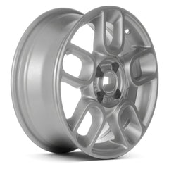 LKQ Corp - Double 5-Spoke Silver 15x6 Alloy Factory Wheel for Fiat 500 2012-2017