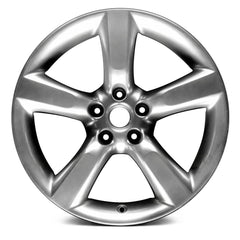 REAR ALUMINUM WHEEL -  18 x 8.5 -  33MM OFFSET -  5 SPOKE -