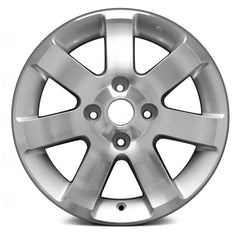16" x 6.5" Alloy Remanufactured Wheel with 
4 x 114.3 Bolt Pattern for Nissan Sentra 2007-2012 - Silver