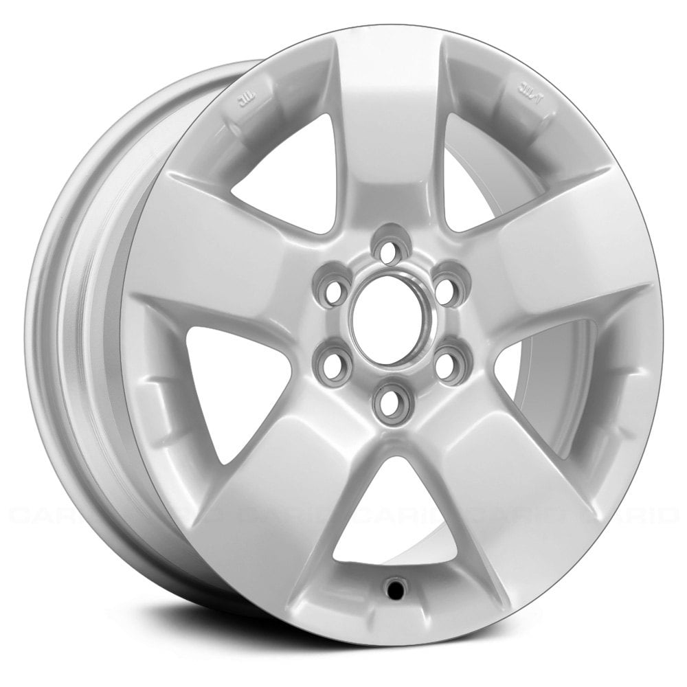 16" x 7" Alloy Remanufactured Wheel with 6 x 114.3 Bolt Pattern for Nissan Frontier 2009-2014 - Silver