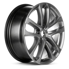 18" x 7.5" Alloy Remanufactured Wheel with 5 x 114.3 Bolt Pattern for Nissan Altima 2009–2013 - Hyper Silver