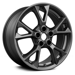 18" x 8" Alloy Remanufactured Wheel with 5 x 114.3 Bolt Pattern for Nissan Maxima 2012–2014 - Medium Charcoal Metallic