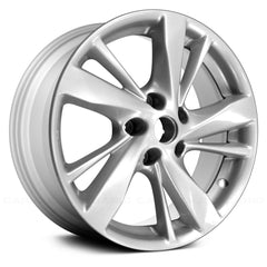 17" x 7.5" Alloy Remanufactured Wheel with 5 x 114.3 Bolt Pattern for Nissan Altima 2013-2015 - Silver Metallic