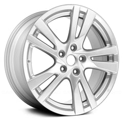 18" x 7.5" Alloy Replica Wheel with 5 x 114.3 Bolt Pattern for Nissan Altima 2013–2017 - Silver Metallic