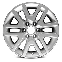16" x 7" Alloy Remanufactured Wheel with 6 x 114.3 Bolt Pattern for Nissan Frontier 2014-2016 - Sparkle Silver