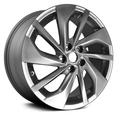 ALUMINUM WHEEL -  18 x 7 -  35MM OFFSET -  10 SPOKE -