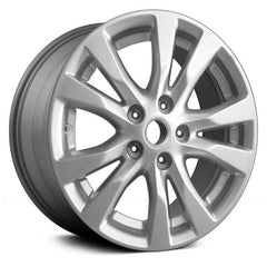 LKQ Corp - 5 V-Spoke Medium Charcoal Metallic 16x7 Alloy Factory Wheel for Nissan Altima 2014-2018