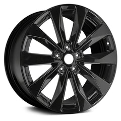 ALUMINUM WHEEL -  19 x 8.5 -  50MM OFFSET -  10 SPOKE -  5 STUD/LUG -  4.5 BP -