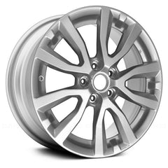 LKQ Corp - 5 V-Spoke Sparkle Silver 17x7 Alloy Factory Wheel for Nissan Rogue 2017