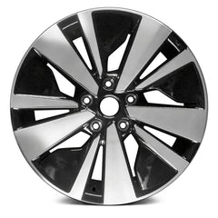 17" x 7.5" Alloy Replica Wheel with 5 x 114.3 Bolt Pattern for Nissan Altima 2019 - Machined And Black