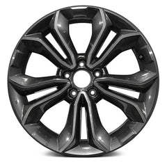 18" x 7.5" Alloy Remanufactured Wheel with 5 x 114.3 Bolt Pattern for Honda CR-V 2020-2021 - Machined and Dark Charcoal