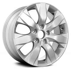 17" x 7.5" Alloy Remanufactured Wheel with 5 x 114.3 Bolt Pattern for Honda Accord 2008-2011 - Silver