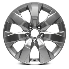 17" x 7.5" Alloy Remanufactured Wheel with 5 x 114.3 Bolt Pattern for Honda Accord 2008-2011 - Silver