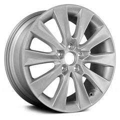 18" x 8" Alloy Remanufactured Wheel with 
5 x 114.3 Bolt Pattern for Honda Accord 2008-2010 - 
Silver